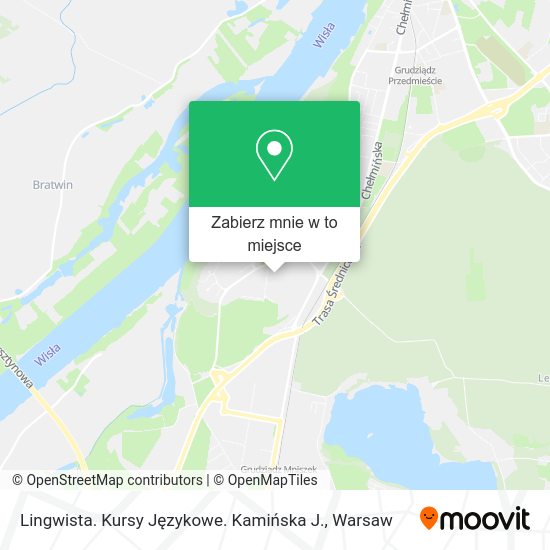 Mapa Lingwista. Kursy Językowe. Kamińska J.