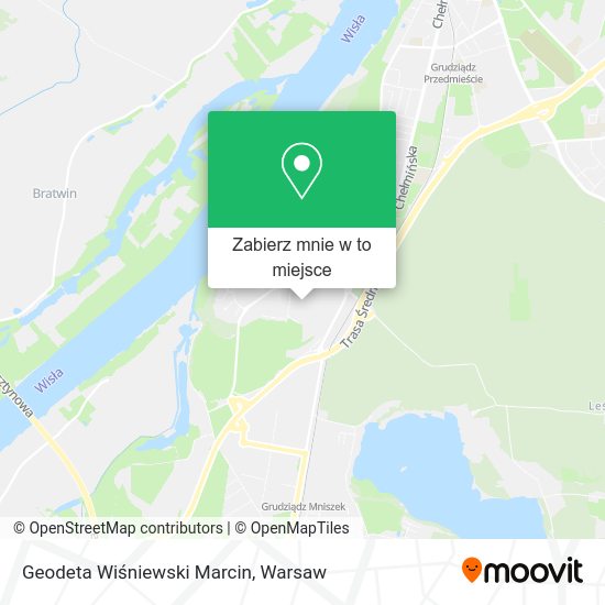 Mapa Geodeta Wiśniewski Marcin