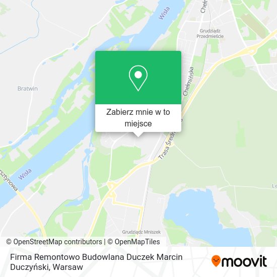 Mapa Firma Remontowo Budowlana Duczek Marcin Duczyński