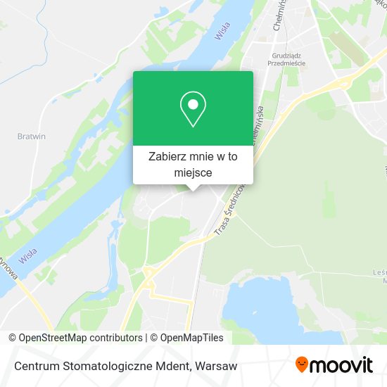 Mapa Centrum Stomatologiczne Mdent