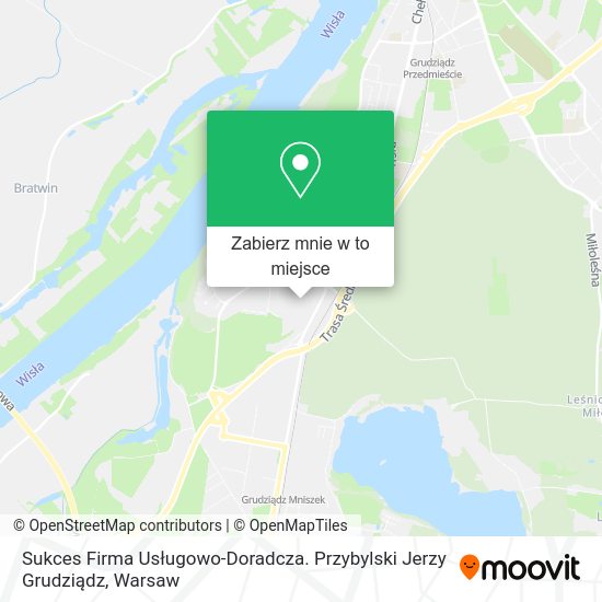 Mapa Sukces Firma Usługowo-Doradcza. Przybylski Jerzy Grudziądz