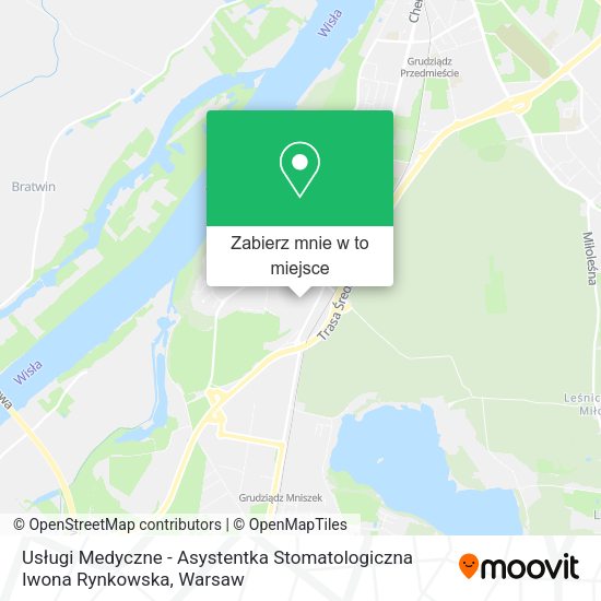 Mapa Usługi Medyczne - Asystentka Stomatologiczna Iwona Rynkowska