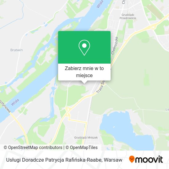 Mapa Usługi Doradcze Patrycja Rafińska-Raabe