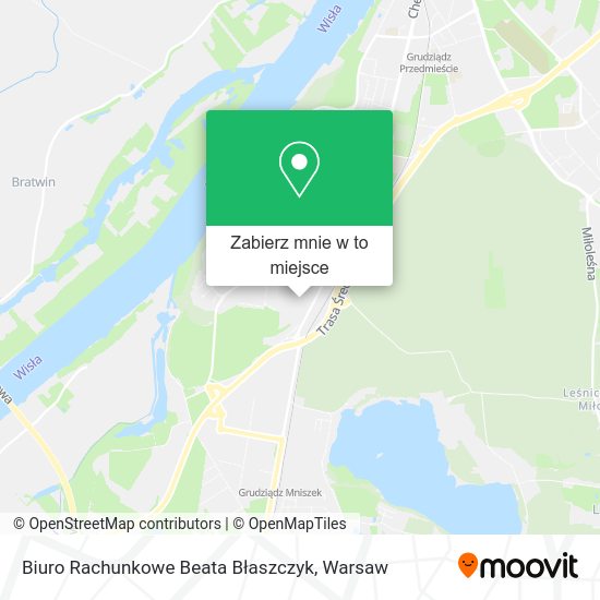 Mapa Biuro Rachunkowe Beata Błaszczyk