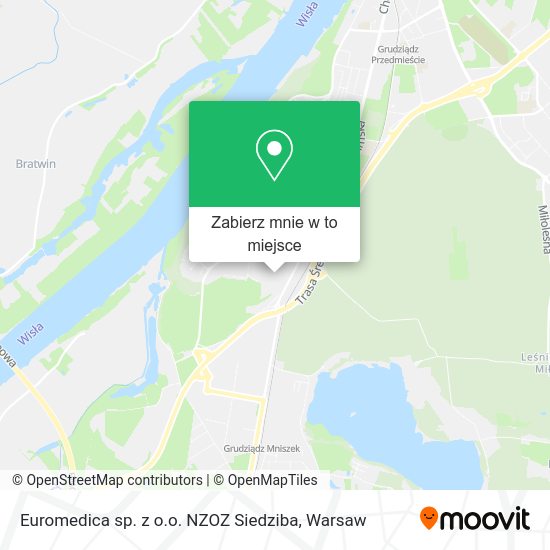 Mapa Euromedica sp. z o.o. NZOZ Siedziba