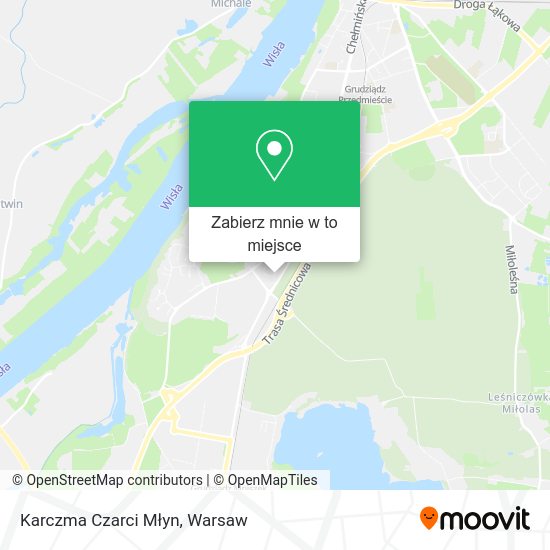 Mapa Karczma Czarci Młyn