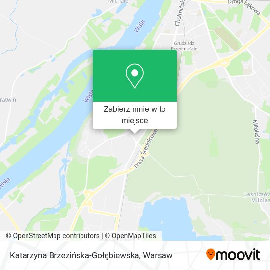 Mapa Katarzyna Brzezińska-Gołębiewska