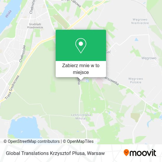 Mapa Global Translations Krzysztof Płusa