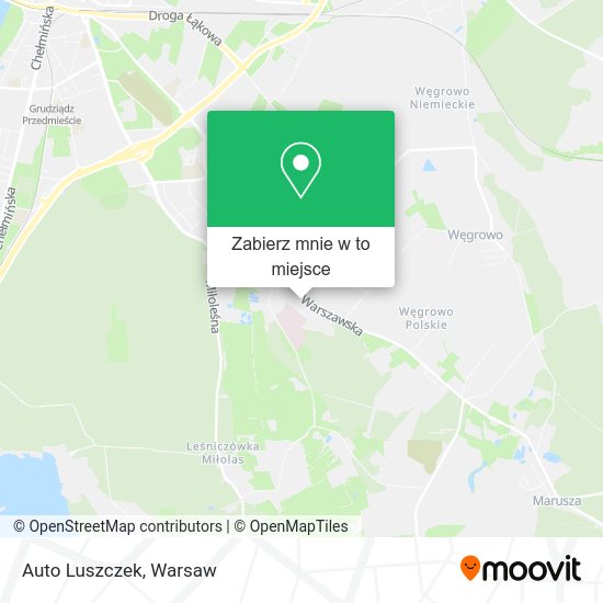 Mapa Auto Luszczek