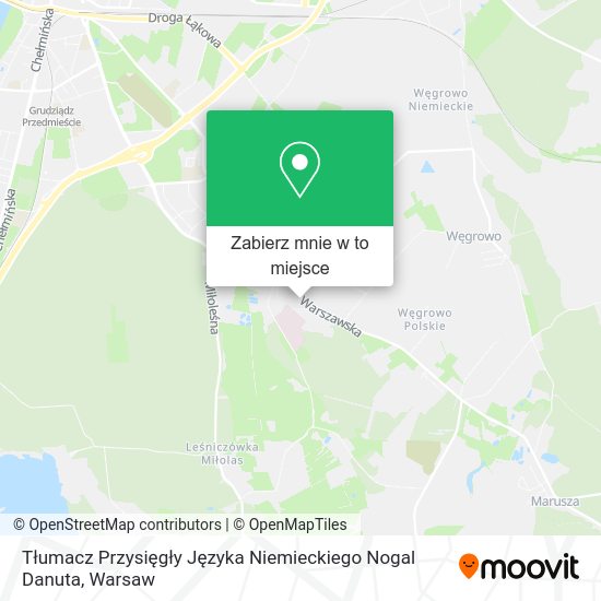 Mapa Tłumacz Przysięgły Języka Niemieckiego Nogal Danuta