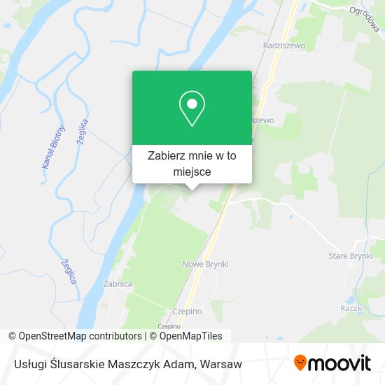 Mapa Usługi Ślusarskie Maszczyk Adam