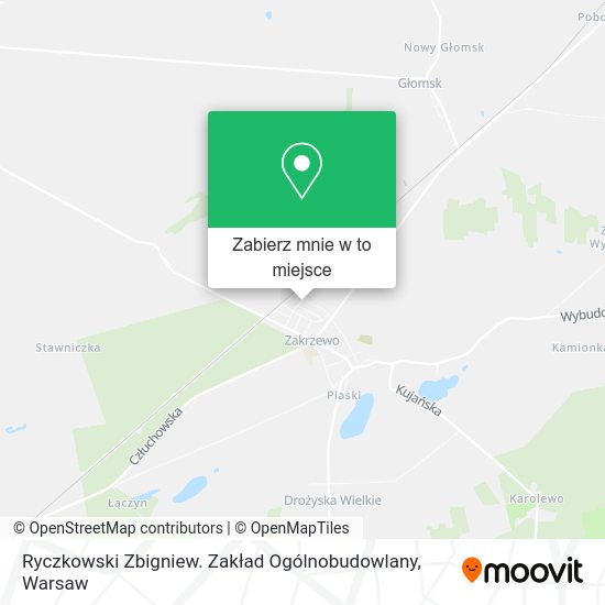 Mapa Ryczkowski Zbigniew. Zakład Ogólnobudowlany