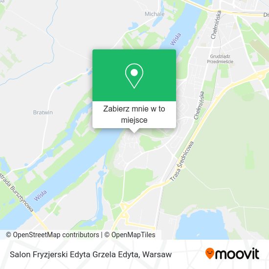 Mapa Salon Fryzjerski Edyta Grzela Edyta