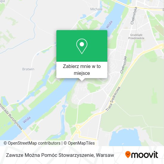 Mapa Zawsze Można Pomóc Stowarzyszenie