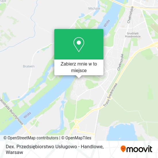 Mapa Dex. Przedsiębiorstwo Usługowo - Handlowe