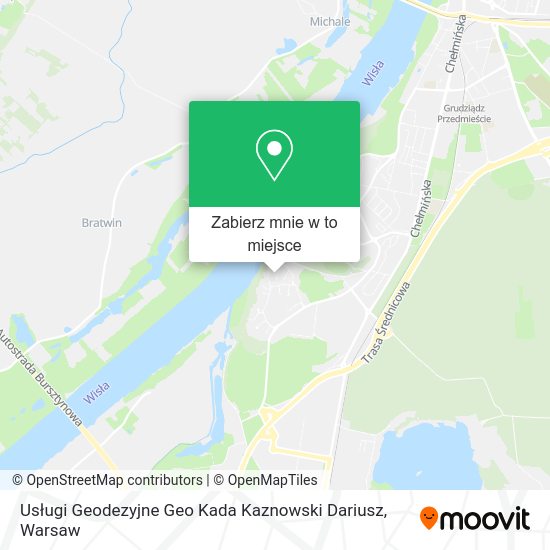 Mapa Usługi Geodezyjne Geo Kada Kaznowski Dariusz