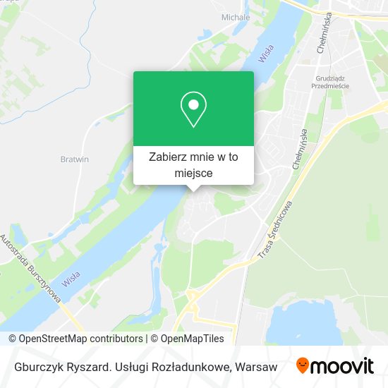 Mapa Gburczyk Ryszard. Usługi Rozładunkowe