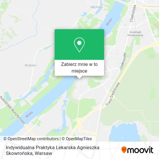 Mapa Indywidualna Praktyka Lekarska Agnieszka Skowrońska