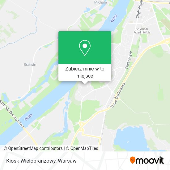 Mapa Kiosk Wielobranżowy