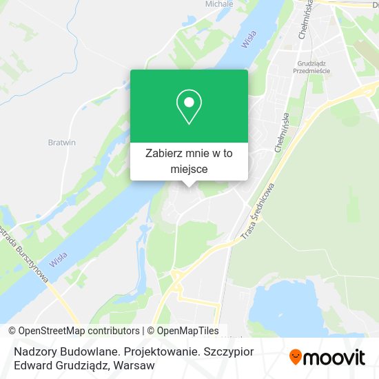 Mapa Nadzory Budowlane. Projektowanie. Szczypior Edward Grudziądz