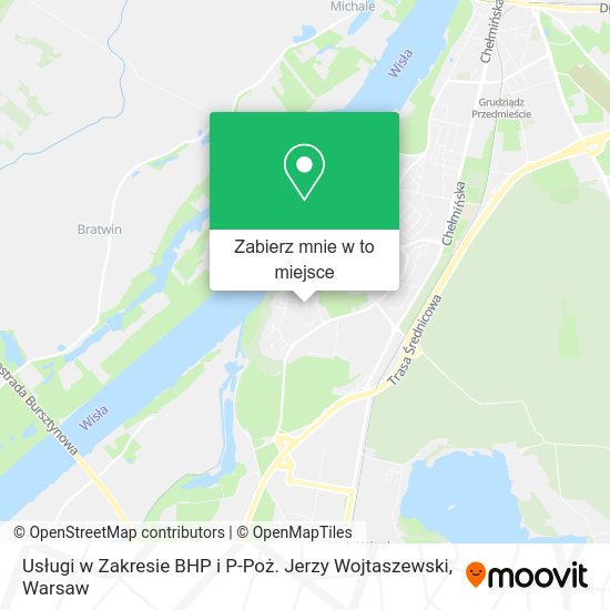 Mapa Usługi w Zakresie BHP i P-Poż. Jerzy Wojtaszewski