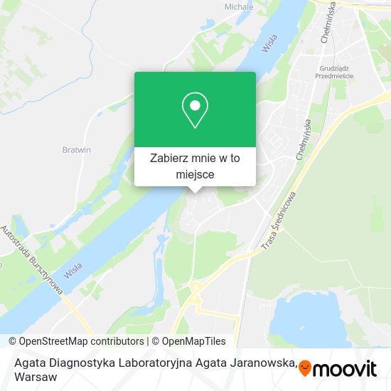 Mapa Agata Diagnostyka Laboratoryjna Agata Jaranowska