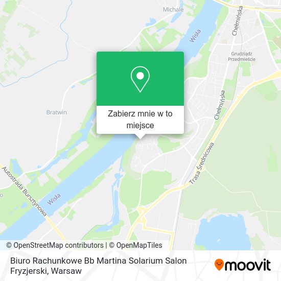 Mapa Biuro Rachunkowe Bb Martina Solarium Salon Fryzjerski