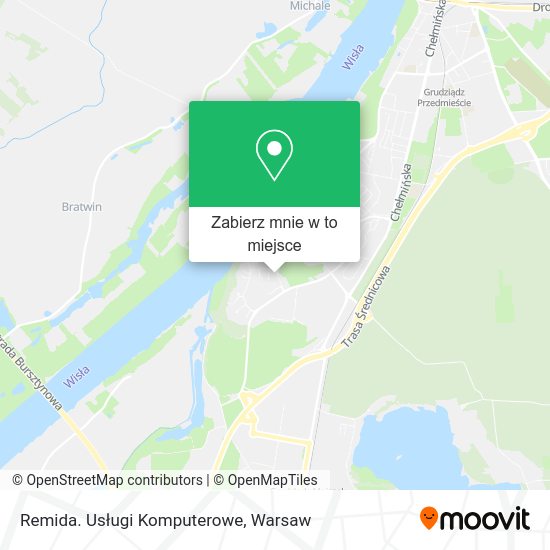 Mapa Remida. Usługi Komputerowe