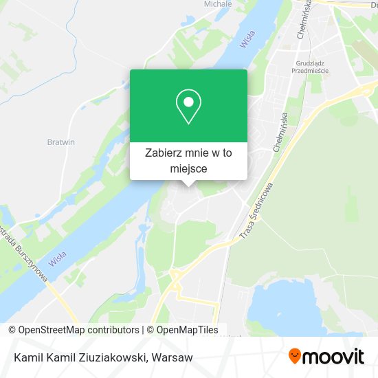 Mapa Kamil Kamil Ziuziakowski