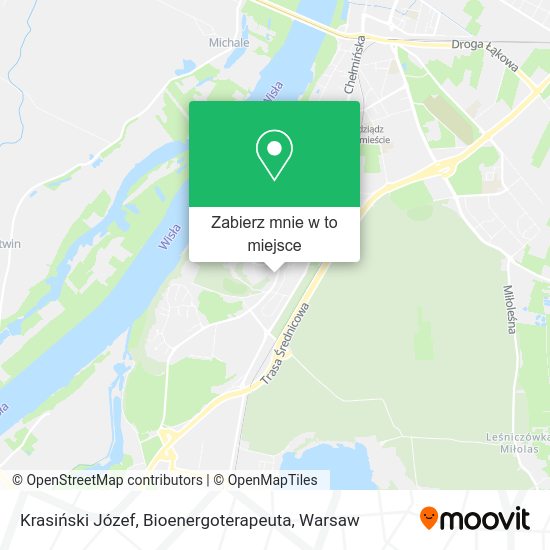 Mapa Krasiński Józef, Bioenergoterapeuta