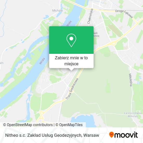 Mapa Nitheo s.c. Zakład Usług Geodezyjnych