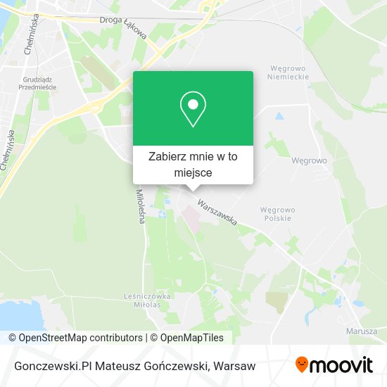 Mapa Gonczewski.Pl Mateusz Gończewski