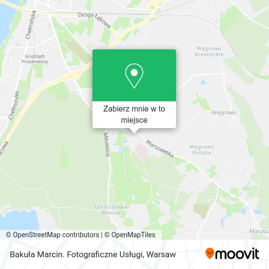 Mapa Bakuła Marcin. Fotograficzne Usługi