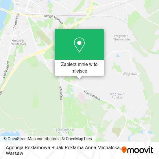 Mapa Agencja Reklamowa R Jak Reklama Anna Michalska