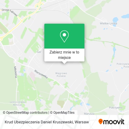 Mapa Krud Ubezpieczenia Daniel Kruszewski