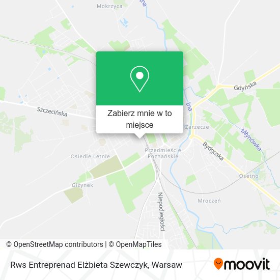 Mapa Rws Entreprenad Elżbieta Szewczyk