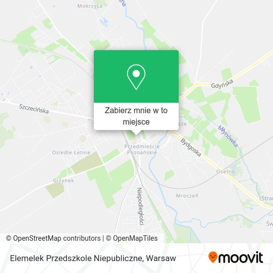 Mapa Elemelek Przedszkole Niepubliczne