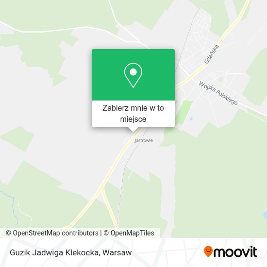 Mapa Guzik Jadwiga Klekocka