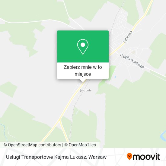 Mapa Uslugi Transportowe Kajma Lukasz