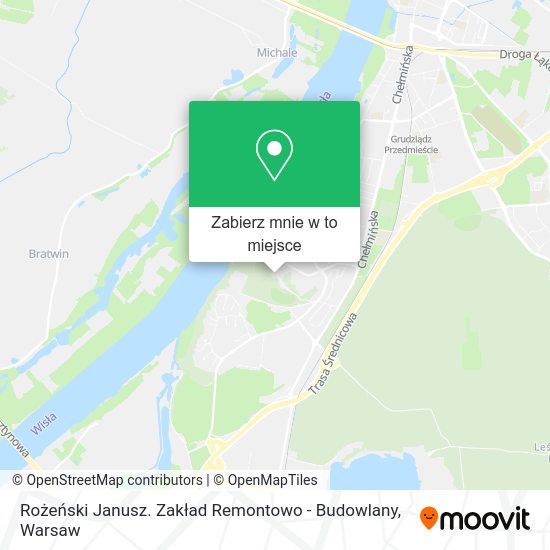 Mapa Rożeński Janusz. Zakład Remontowo - Budowlany