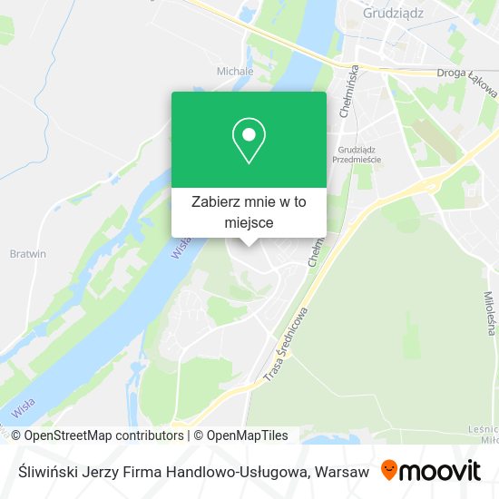 Mapa Śliwiński Jerzy Firma Handlowo-Usługowa