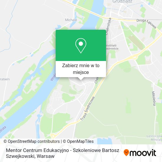 Mapa Mentor Centrum Edukacyjno - Szkoleniowe Bartosz Szwejkowski