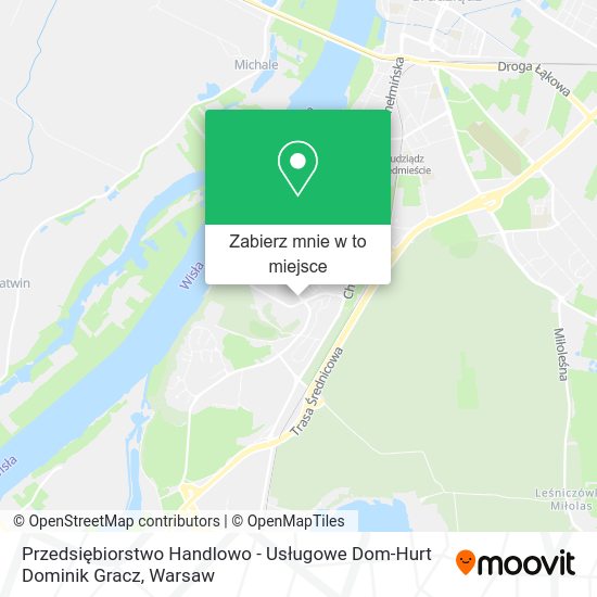 Mapa Przedsiębiorstwo Handlowo - Usługowe Dom-Hurt Dominik Gracz