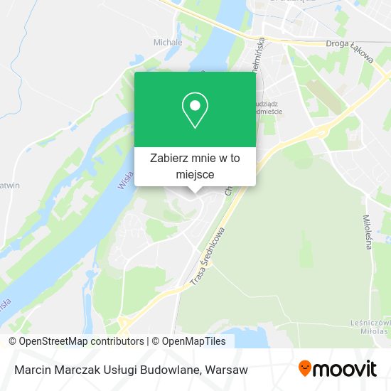 Mapa Marcin Marczak Usługi Budowlane