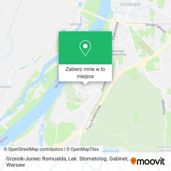 Mapa Grzesik-Joniec Romualda, Lek. Stomatolog. Gabinet