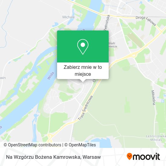 Mapa Na Wzgórzu Bożena Kamrowska