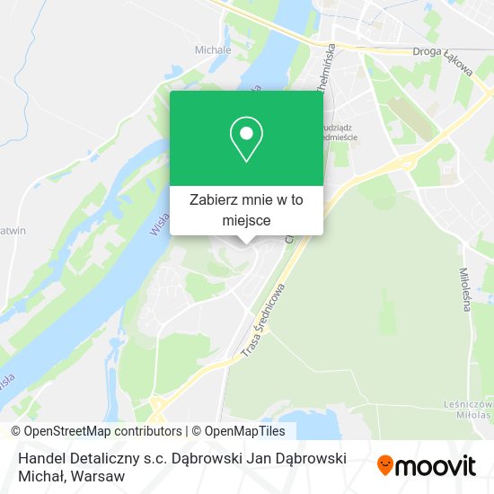 Mapa Handel Detaliczny s.c. Dąbrowski Jan Dąbrowski Michał