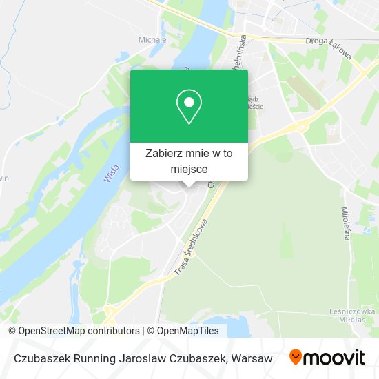 Mapa Czubaszek Running Jaroslaw Czubaszek