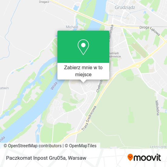 Mapa Paczkomat Inpost Gru05a