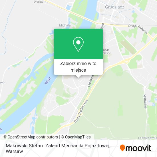 Mapa Makowski Stefan. Zakład Mechaniki Pojazdowej